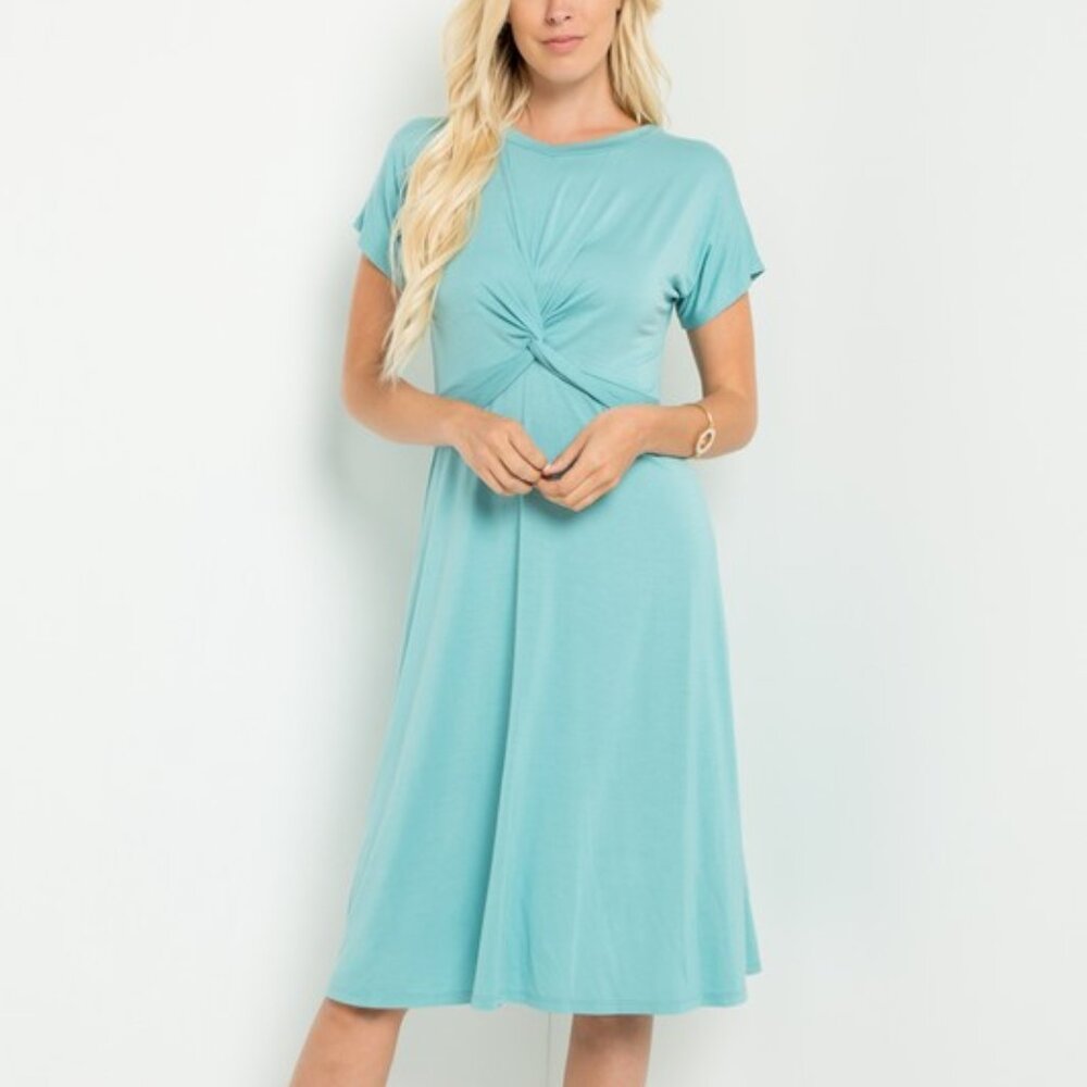 Twisted Front Dress